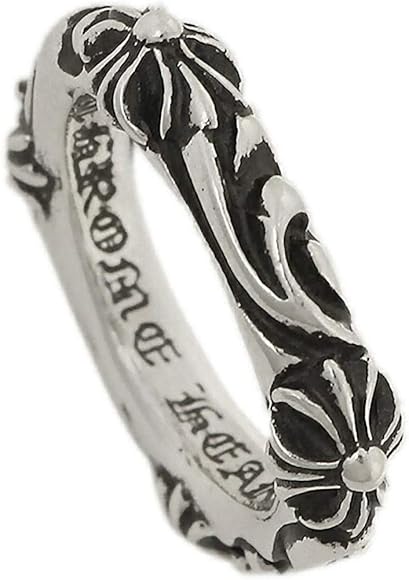 Amazon | [クロムハーツ] リング SBT BAND スクロールバンドリング